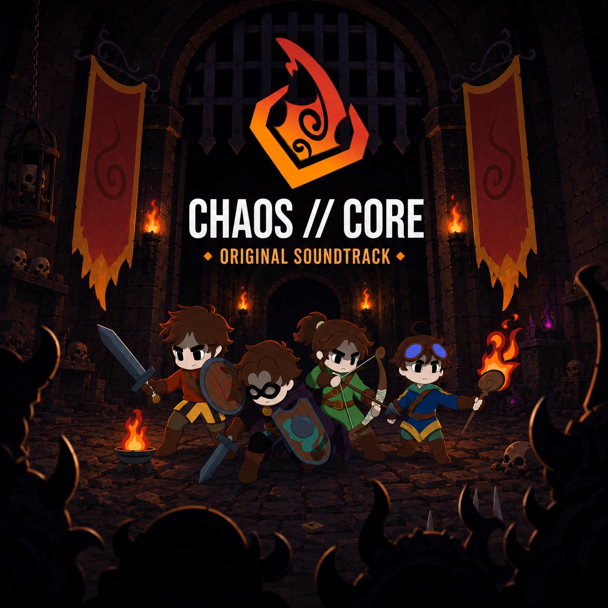 Placeholder cover art for the Chaos Core original soundtrack.